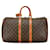 Borsa da viaggio Louis Vuitton Monogram Keepall Bandouliere 45 M41428 in pelle PVC marrone in buone condizioni Tela  ref.1416230