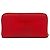 Fendi Red Leather Selleria Zip Around Long Wallet - view 3