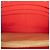 Fendi Red Leather Selleria Zip Around Long Wallet - view 6