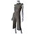 Mono Elisabetta Franchi Khaki Viscosa Caqui - vista 5