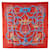 Sciarpa in seta Hermès 90cm x 90cm LE SACRE DU PRINTEMPS in ottime condizioni Rosa Cotone  ref.1416465