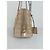 Borsa a mano Max Mara bianca beige cotone poliammide Bianco - vista 5