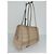 Borsa a mano Max Mara bianca beige cotone poliammide Bianco - vista 7