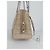 Borsa a mano Max Mara bianca beige cotone poliammide Bianco - vista 8