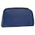 LOUIS VUITTON Epi Dauphine PM Pouch Blue M48445 LV Auth 77112 Leather  ref.1416614