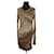 Isabel Marant Cotton dress Khaki  ref.1416653