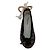 Accessorio per borsa Repetto nero e rosa vernice
