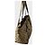 Borsa Tote Gucci Monogramma Marrone Beige Pelle D'oro Gold hardware - vista 5