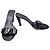 Mule Gucci in vernice nera Nero