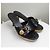 Mules Chanel in pelle nera 37 Nero - vista 9