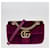 Gucci Purple Matelasse Mini Gg Marmont Shoulder Bag Leather  ref.1416821