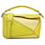 Bolso satchel mediano LOEWE Puzzle Bag amarillo Cuero  ref.1416834