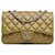 Tan Chanel Medium Patent 3 Accordion Flap Shoulder Bag Camel Leather  ref.1416839