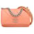 Wallet On Chain Piel de cordero acolchada Chanel rosa 19 Cartera con cadena Cuero  ref.1416918