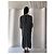 Comme Des Garcons vestido de seda Comme des Garçons Negro - vista 4