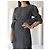 Comme Des Garcons vestido de seda Comme des Garçons Negro - vista 7