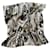 DIOR 2000s Silk Runway Print Scarf  ref.1416953