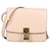 Classic Box Céline Borsa classica piccola con patta CELINE in pelle di capra lucida color cipria Rosa  ref.1417005