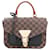 Louis Vuitton Damier Ebene Beaumarchais 2Way Shoulder Bag N40146 Beige Leather  ref.1417008