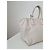Borsa Prada in pelle color crema Crudo - vista 7