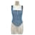 Autre Marque ROZIE CORSETS  Tops T.fr 38 cotton Blue  ref.1417063