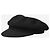 Isabel Marant Etoile Cappello da marinaio in feltro nero - vista 4