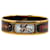 Hermès Black Wide Enamel Horses Riders Print Bangle GM  ref.1417331