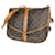 Louis Vuitton Saumur 35 Brown Cloth  ref.1417379