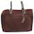 LORO PIANA CABAS FAE HANDBAG5398 BROWN SUEDE SUEDE HAND BAG PURSE  ref.1417431