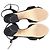 Sandali Stuart Weitzman Dayna con plateau in pelle scamosciata nera - vista 14
