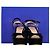 Sandali Stuart Weitzman Dayna con plateau in pelle scamosciata nera - vista 2