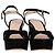 Sandali Stuart Weitzman Dayna con plateau in pelle scamosciata nera - vista 3