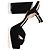 Sandali Stuart Weitzman Dayna con plateau in pelle scamosciata nera - vista 8