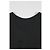Vestido assimétrico Ann Demeulemeester em lã preta - vista 10
