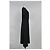 Vestido assimétrico Ann Demeulemeester em lã preta - vista 7
