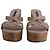 Sandali con zeppa Cadence Stuart Weitzman in pelle beige - vista 2