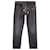 Off White Off-White Front Zip Drawstring Jeans in Black Cotton  ref.1417505