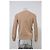 Gucci V-Neck GG Pattern Cardigan in Brown Wool - view 8