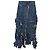Sacai Luck Falda midi Sacai Patchwork en denim azul