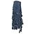Sacai Luck Falda midi Sacai Patchwork en denim azul - vista 2