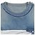 Sacai Luck Top con detalle de bandana Sacai en denim de algodón azul - vista 4
