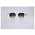 Balmain BL2507 Óculos de Sol Redondos em Acetato Branco - vista 9