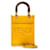 Fendi Leather Sunshine Shopper Small Logo Handbag 8BS051 in Very Good Condition Yellow  ref.1417727