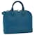 LOUIS VUITTON Epi Alma PM Hand Bag Blue Cyan M40624 LV Auth 77321A Leather  ref.1417790