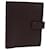 LOUIS VUITTON Epi Agenda GM Day Planner Cover Moka Brown R2006D LV Auth 76911 Cuir Marron  ref.1417808