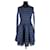 Maje Kleid mit Spitze Blau  ref.1417832