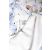 Autre Marque Diane von Furstenberg, Asymmetrisches cremefarbenes Top Blau - Ansicht 5