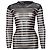 Jean Paul Gaultier, Conjunto twin transparente con rayas Negro - vista 2