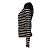 Jean Paul Gaultier, Conjunto twin transparente con rayas Negro - vista 4