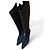 Botas de piel negras de punta Christian Louboutin Negro - vista 3